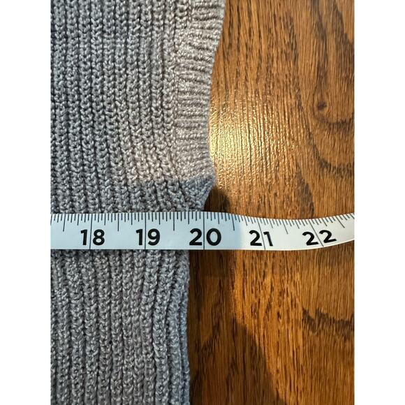 Free People Women's Freya Mock Neck Sweater Gray - Size Small NWT Modern Style - Picture 7 of 8